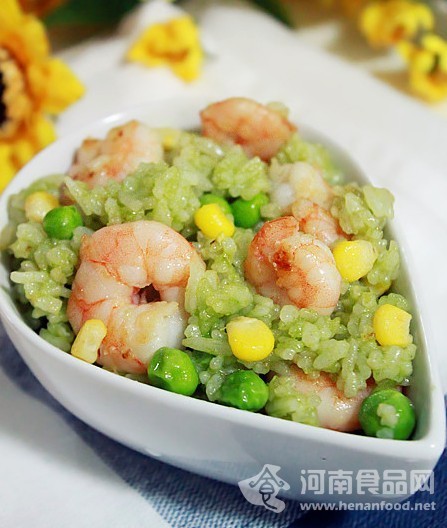 蔬菜融入炒飯