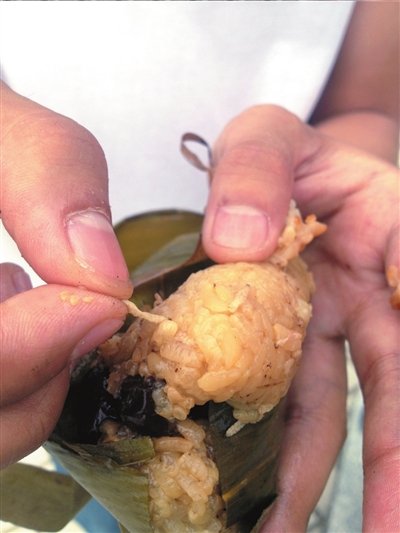 粽子里有肉蟲