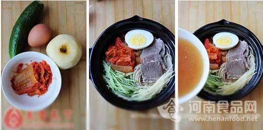 降溫美食：韓式冷面（圖）