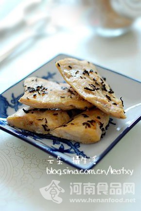 茶膳美食：茶鹽雞脯（圖）