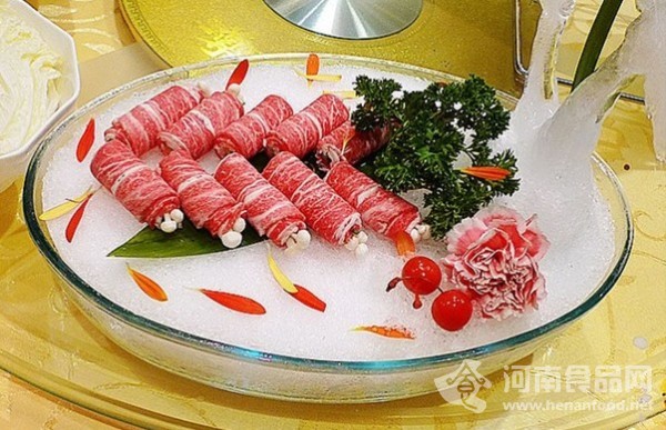 肥牛金針菇卷