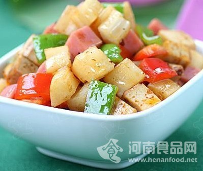 辣炒什錦藕丁