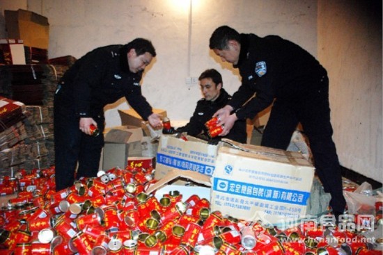 假“加多寶”窩點