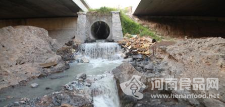 駐馬店練江河變“醬油河”