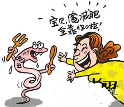 “蛔蟲減肥法”危及生命 得不償失