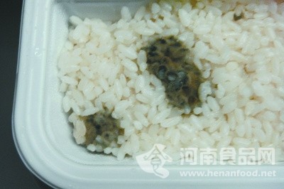 高鐵盒飯現霉斑 鐵路局十倍賠償